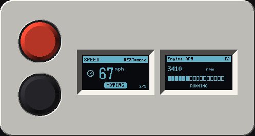 2-screen DrivePulse