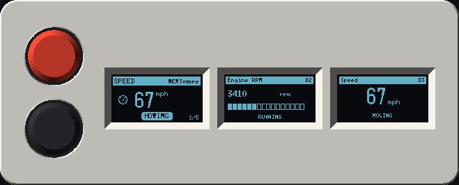 3-screen DrivePulse