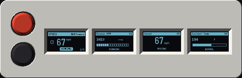 4-screen DrivePulse