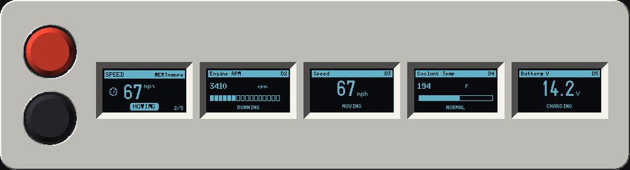 5-screen DrivePulse