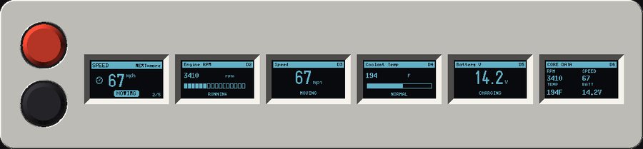 6-screen DrivePulse