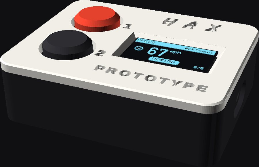 DrivePulse Solo, one assignable gauge