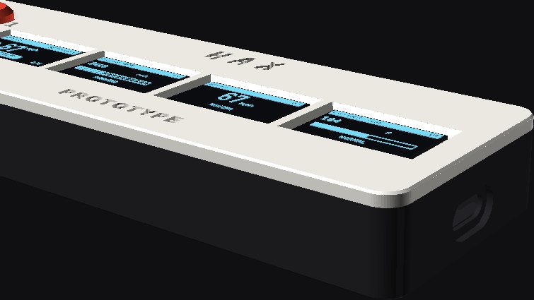 USB-C port on the end wall