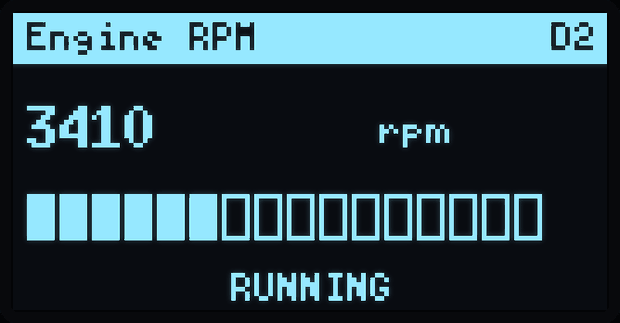 Aux RPM tach